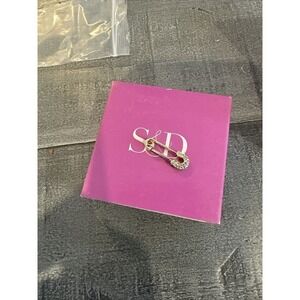 Stella & Dot Moment Safety Pin Charm - New In Box